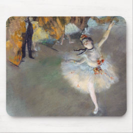 Edgar Degas - De ster/danser in het werkgebied Muismat