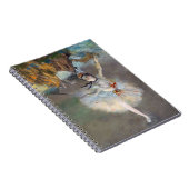 Edgar Degas - De ster/danser in het werkgebied Notitieboek (Rechterzijde)