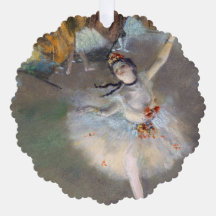 Edgar Degas - De ster/danser in het werkgebied