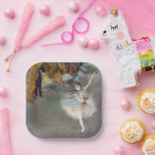 Edgar Degas - De ster/danser in het werkgebied Papieren Bordje (Feest)