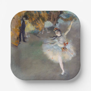 Edgar Degas - De ster/danser in het werkgebied Papieren Bordje