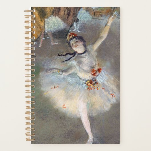 Edgar Degas - De ster/danser in het werkgebied Planner (Voorkant)