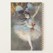 Edgar Degas - De ster/danser in het werkgebied Planner (Achterkant)
