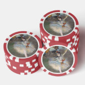 Edgar Degas - De ster/danser in het werkgebied Poker Chips (Opstapeling)