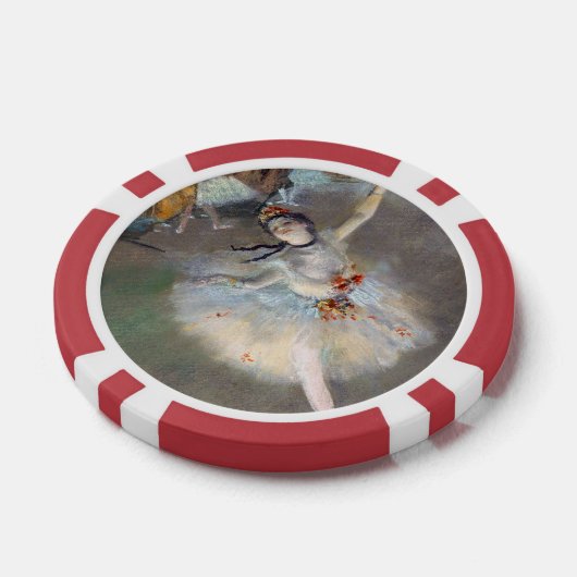 Edgar Degas - De ster/danser in het werkgebied Poker Chips (Enkel)