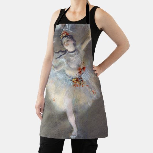 Edgar Degas - De ster/danser in het werkgebied Schort (Insitu)