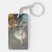 Edgar Degas - De ster/danser in het werkgebied Sleutelhanger (achterkant)