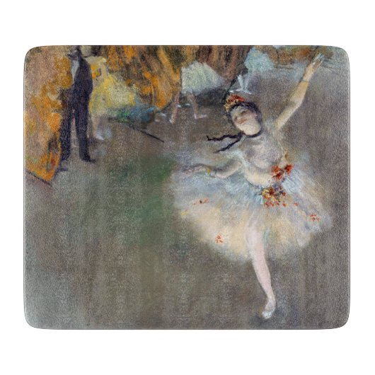 Edgar Degas - De ster/danser in het werkgebied Snijplank (Voorkant)