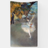 Edgar Degas - De ster/danser in het werkgebied Spandoek (Verticaal)