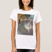 Edgar Degas - De ster/danser in het werkgebied T-shirt (Voorkant)