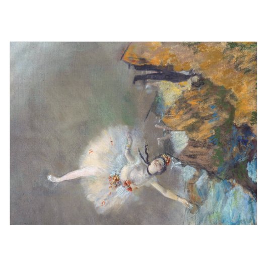 Edgar Degas - De ster/danser in het werkgebied Tafelkleed (Voorkant (Horizontaal))