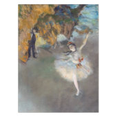 Edgar Degas - De ster/danser in het werkgebied Tafelkleed (Voorkant)