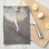 Edgar Degas - De ster/danser in het werkgebied Theedoek (Quarter Fold)