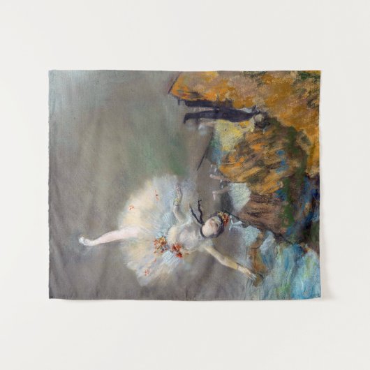 Edgar Degas - De ster/danser in het werkgebied Wandkleed (Voorkant (horizontaal))