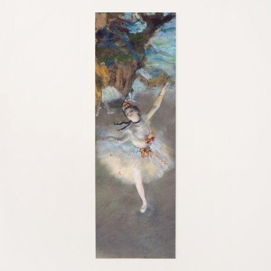Edgar Degas - De ster/danser in het werkgebied Yogamat (Voorkant)