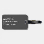 Edgar Degas - De ster / Danseres op het podium Bagagelabel (Achterkant horizontaal)