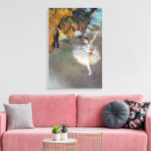 Edgar Degas - De Ster / Danseres op het Podium Canvas Afdruk (Insitu (Woonkamer))