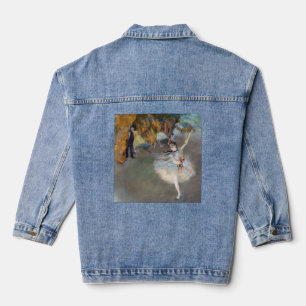 Edgar Degas - De Ster / Danseres op het Podium Denim Jacket