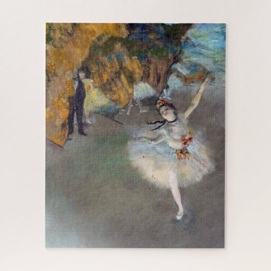 Edgar Degas - De Ster / Danseres op het Podium Legpuzzel (Verticaal)