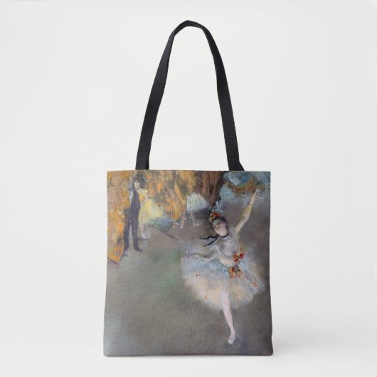 Edgar Degas - De Ster / Danseres op het Podium Tote Bag (Voorkant)