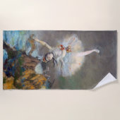 Edgar Degas - De ster / Danseres op het toneel Strandlaken (Voorkant)