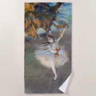 Edgar Degas - De ster / Danseres op het toneel Strandlaken