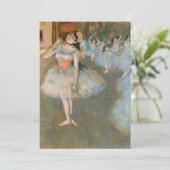 Edgar Degas - De ster Kaart (Staand voorkant)