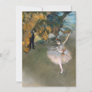 Edgar Degas - de ster of danser in het werkgebied