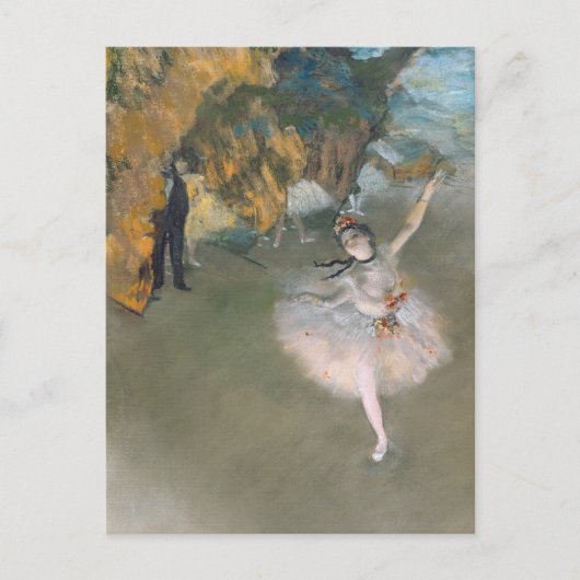 Edgar Degas | De ster of danser in het werkgebied Briefkaart (Voorkant)