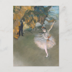 Edgar Degas   De ster of danser in het werkgebied Briefkaart