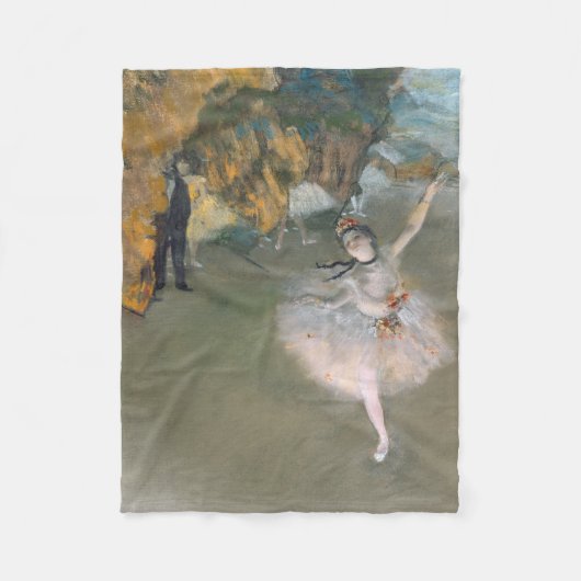Edgar Degas | De ster of danser in het werkgebied Fleece Deken (Voorkant)