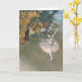 Edgar Degas | De ster of danser in het werkgebied Kaart (Gele Bloem)