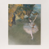 Edgar Degas | De ster of danser in het werkgebied Legpuzzel (Verticaal)