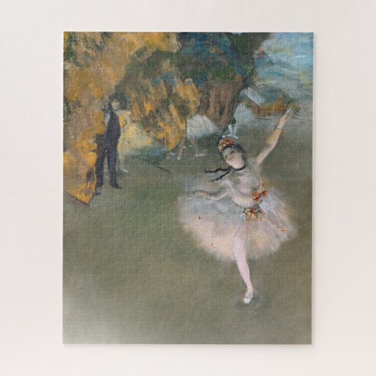 Edgar Degas | De ster of danser in het werkgebied Legpuzzel (Verticaal)