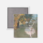 Edgar Degas | De ster of danser in het werkgebied Magneet (Voorkant / Achterkant)