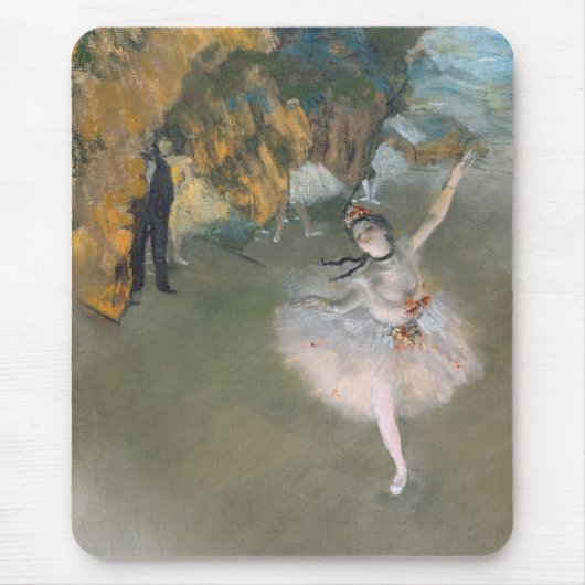 Edgar Degas | De ster of danser in het werkgebied Muismat (Voorkant)