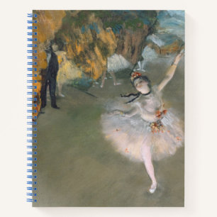 Edgar Degas   De ster of danser in het werkgebied Notitieboek