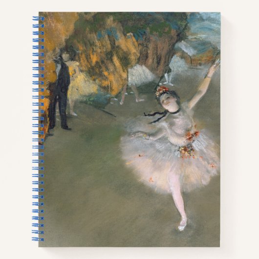 Edgar Degas | De ster of danser in het werkgebied Notitieboek (Voorkant)