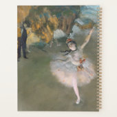 Edgar Degas | De ster of danser in het werkgebied Planner (Achterkant)
