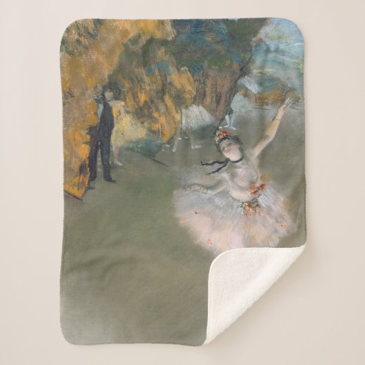 Edgar Degas | De ster of danser in het werkgebied Sherpa Deken (Voorkant)