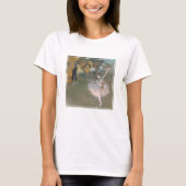 Edgar Degas | De ster of danser in het werkgebied T-shirt (Voorkant)