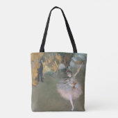 Edgar Degas | De ster of danser in het werkgebied Tote Bag (Achterkant)
