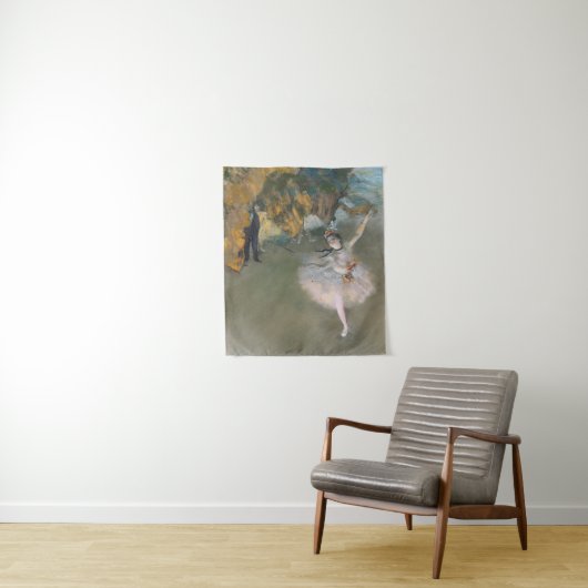 Edgar Degas | De ster of danser in het werkgebied Wandkleed (In situ)