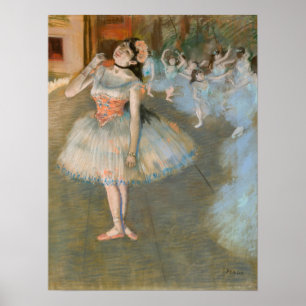 Edgar Degas - De ster Poster