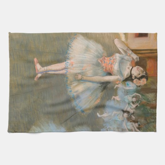 Edgar Degas - De ster Theedoek (Horizontaal)