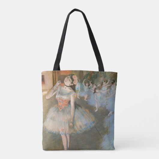 Edgar Degas - De ster Tote Bag (Achterkant)