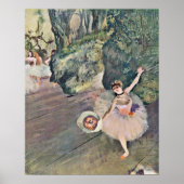 Edgar Degas - De ster van het ballet Poster (Voorkant)