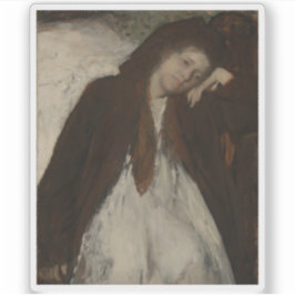 Edgar Degas - de tegenwaarde Sticker
