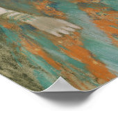 Edgar Degas | De zanger in de groenen Poster (Hoek)