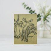 Edgar Degas | Drie dansers, c.1900 Briefkaart (Staand voorkant)